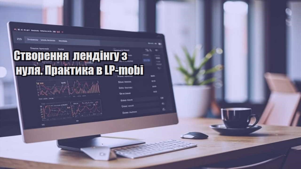 stvorennya lendingu z nulya. praktyka v lp mobi