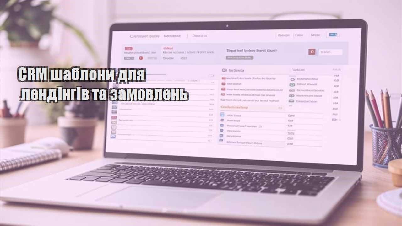crm shablony dlya lendingiv ta zamovlen
