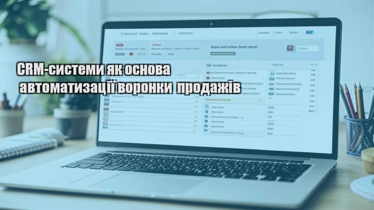 crm systemy yak osnova avtomatyzacziyi voronky prodazhiv