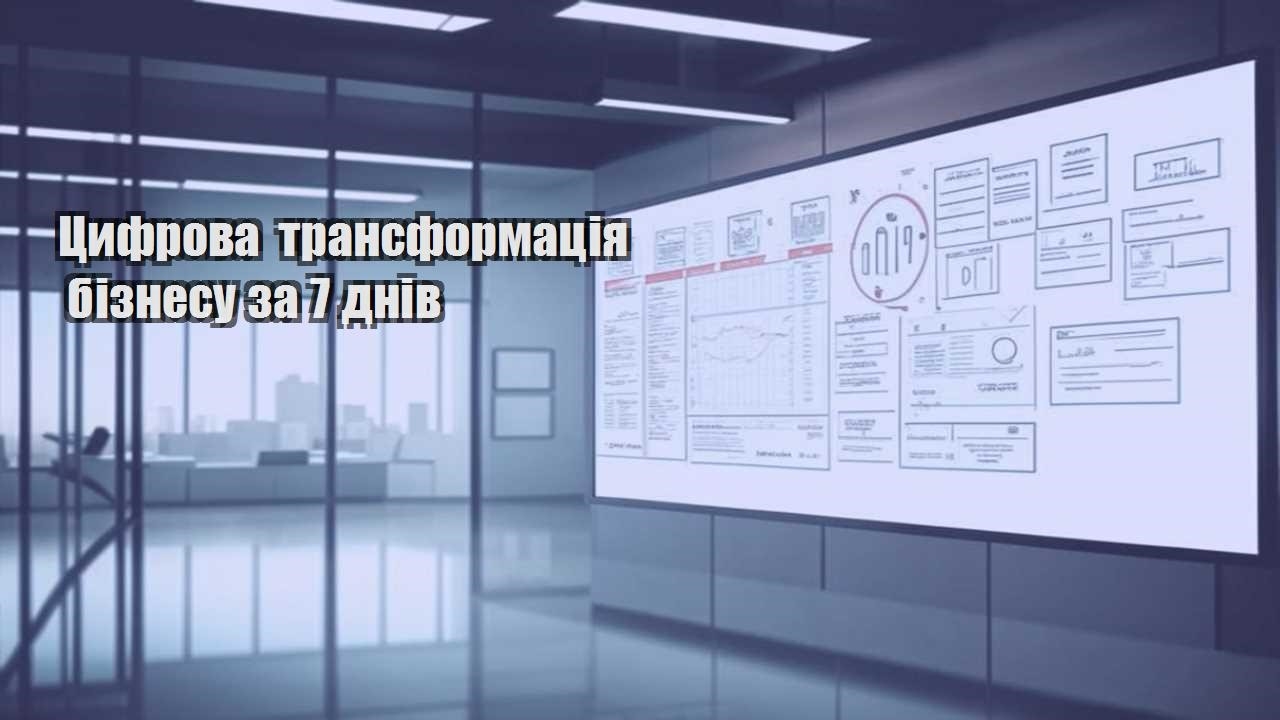 czyfrova transformacziya biznesu za 7 dniv