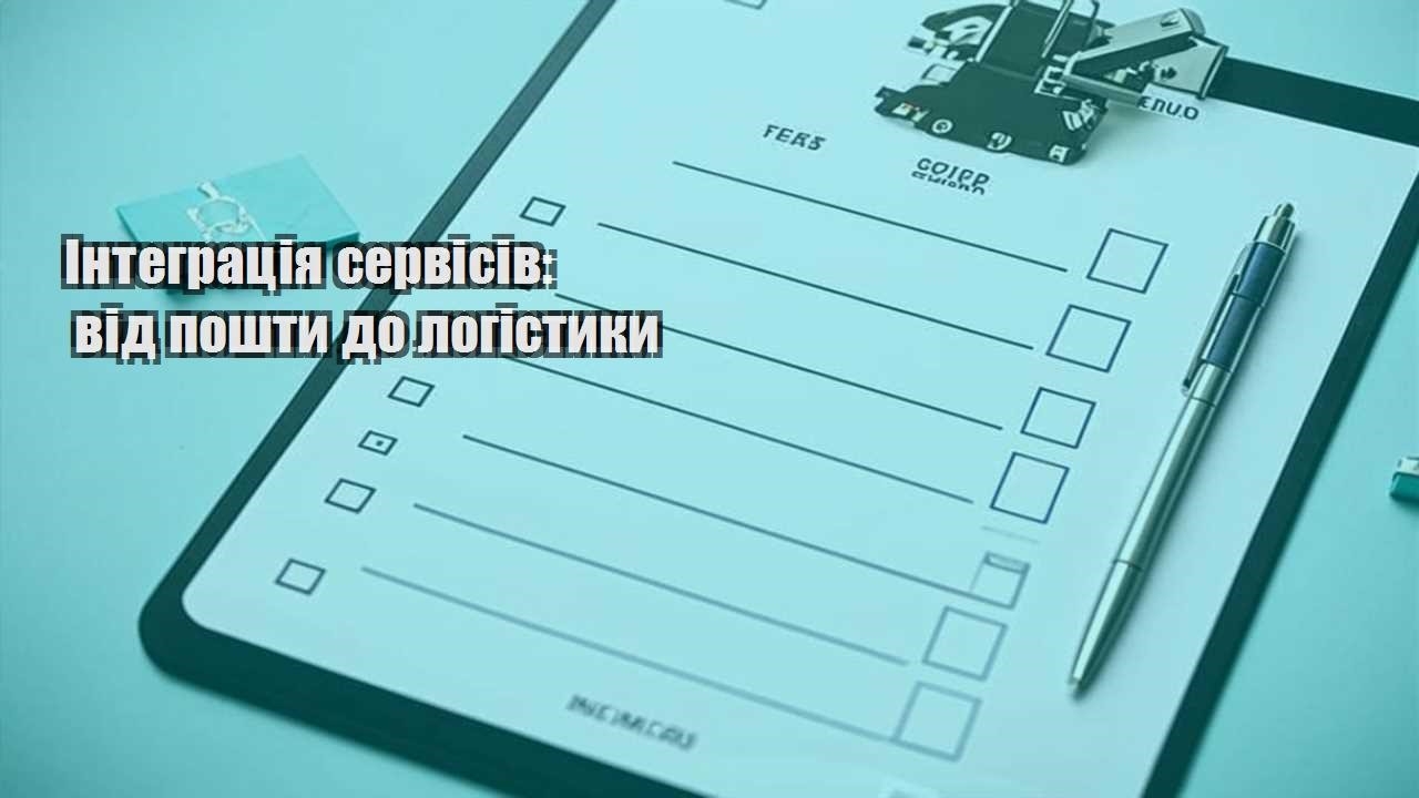 integracziya servisiv vid poshty do logistyky