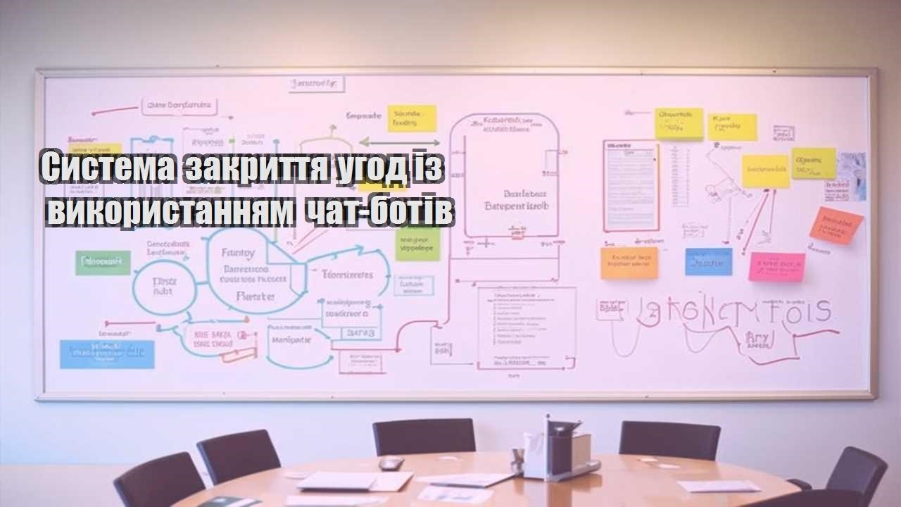 systema zakryttya ugod iz vykorystannyam chat botiv