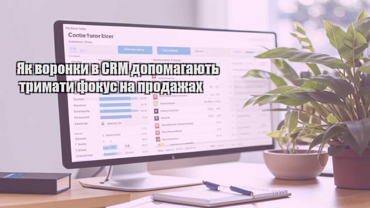 yak voronky v crm dopomagayut trymaty fokus na prodazhah