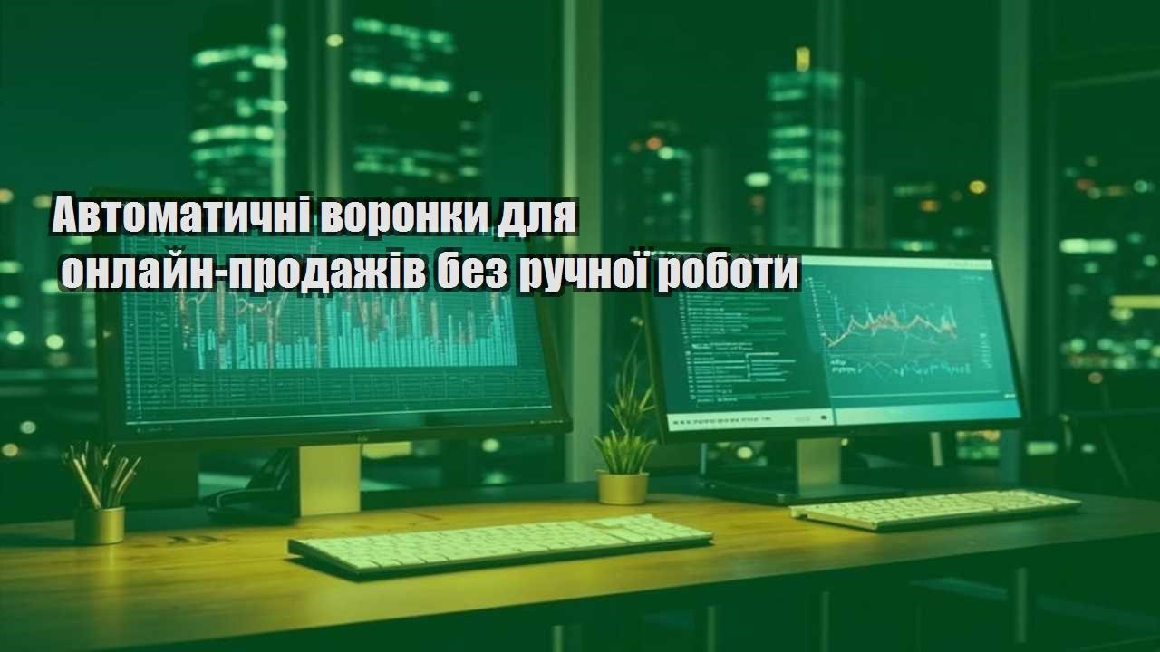 avtomatychni voronky dlya onlajn prodazhiv bez ruchnoyi roboty