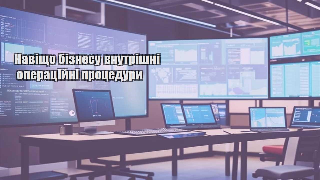 navishho biznesu vnutrishni operaczijni proczedury