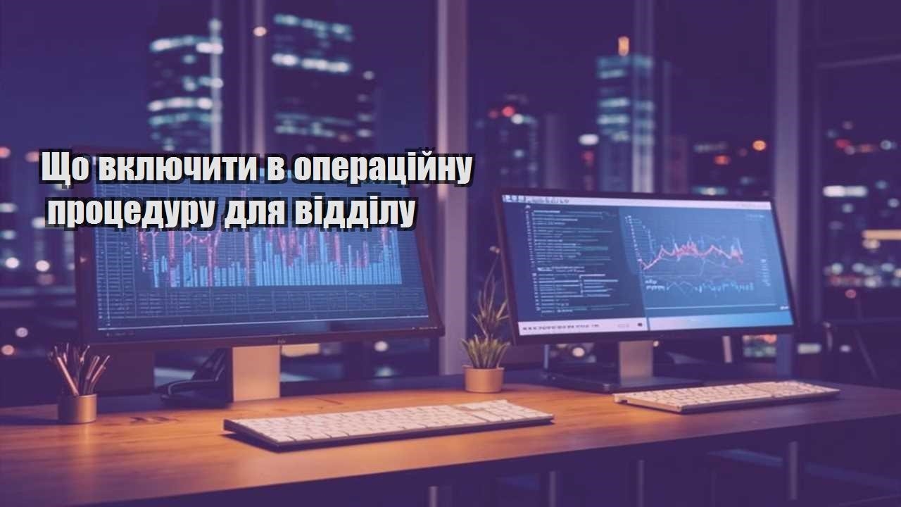 shho vklyuchyty v operaczijnu proczeduru dlya viddilu