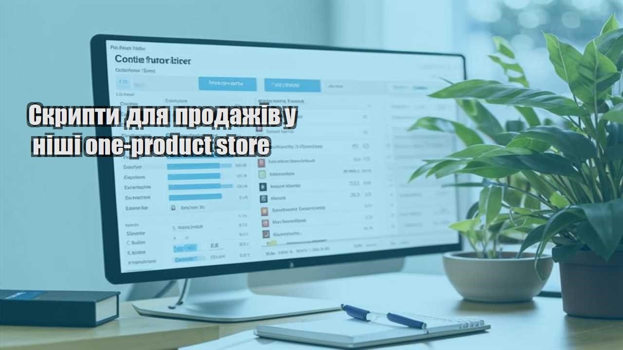 skrypty dlya prodazhiv u nishi one product store