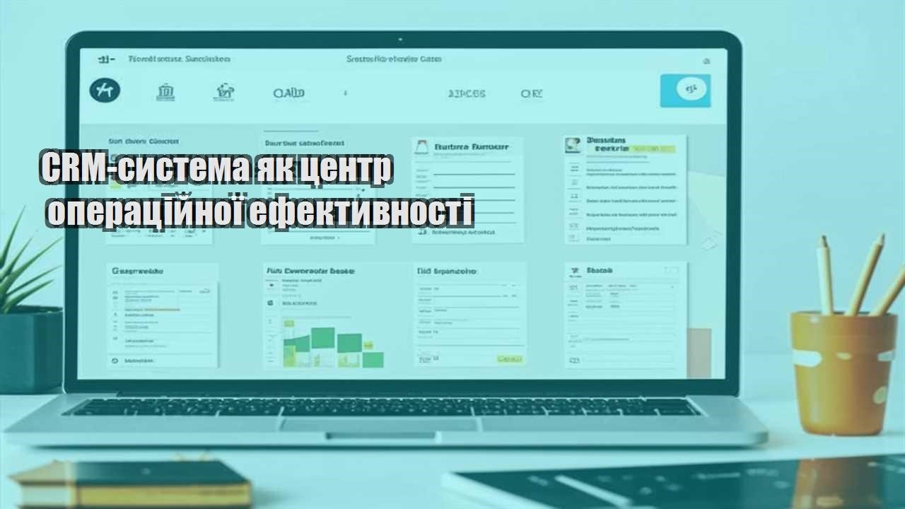 crm systema yak czentr operaczijnoyi efektyvnosti