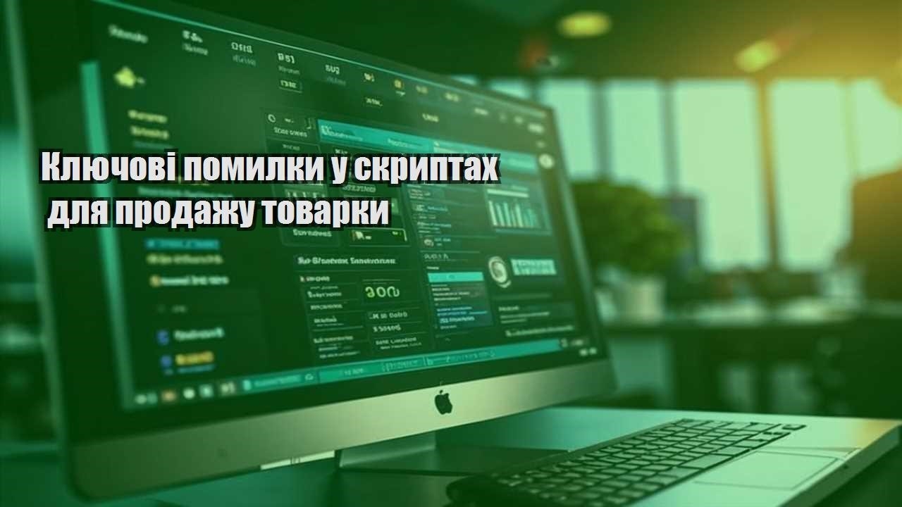 klyuchovi pomylky u skryptah dlya prodazhu tovarky