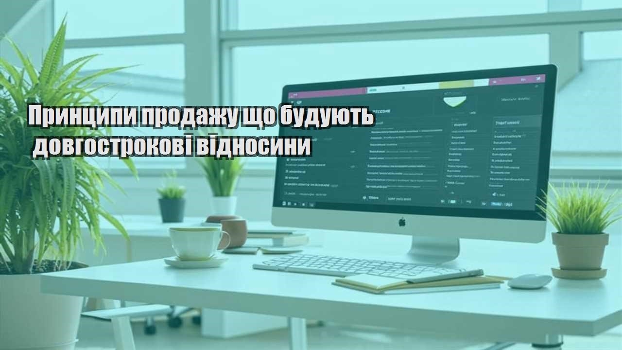 prynczypy prodazhu shho buduyut dovgostrokovi vidnosyny