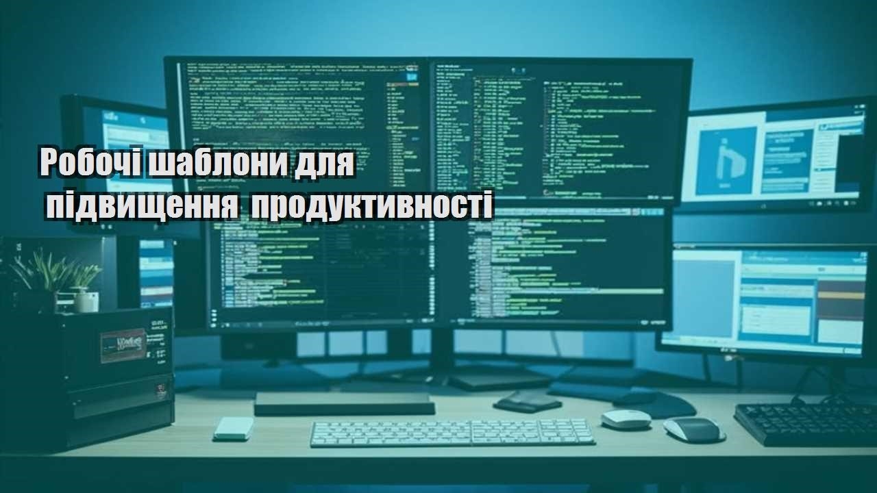robochi shablony dlya pidvyshhennya produktyvnosti