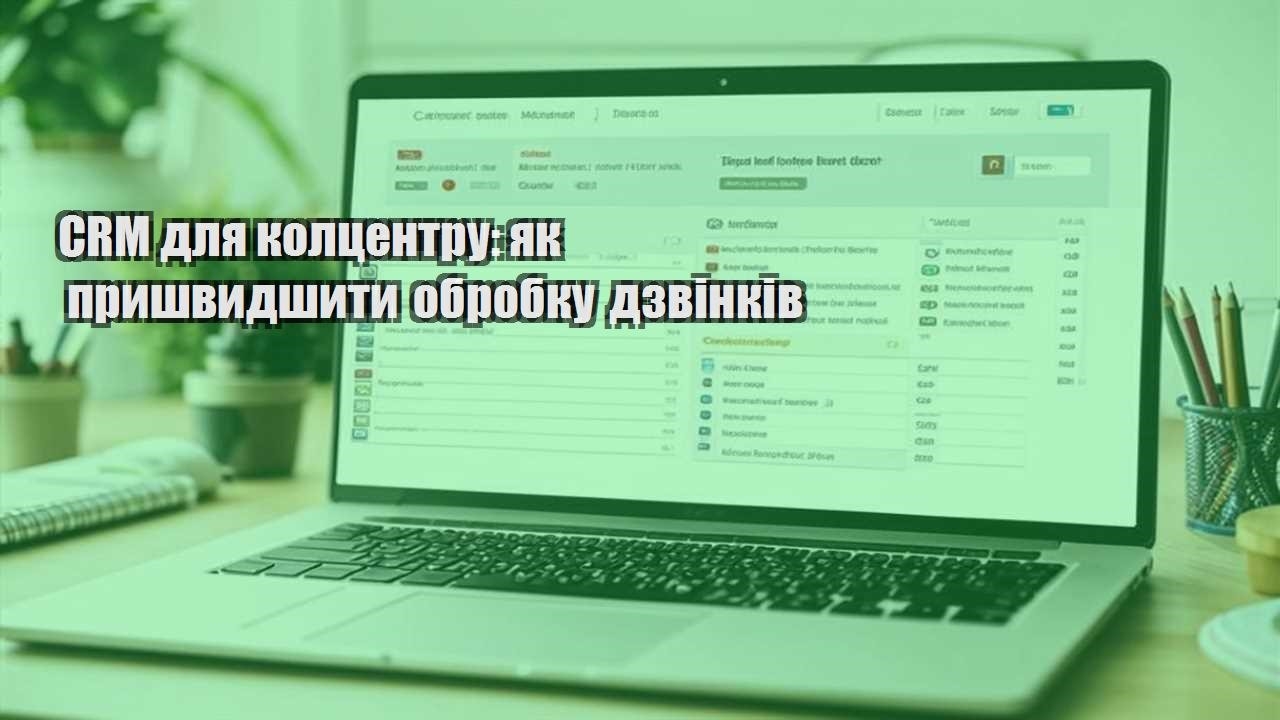 crm dlya kolczentru yak pryshvydshyty obrobku dzvinkiv