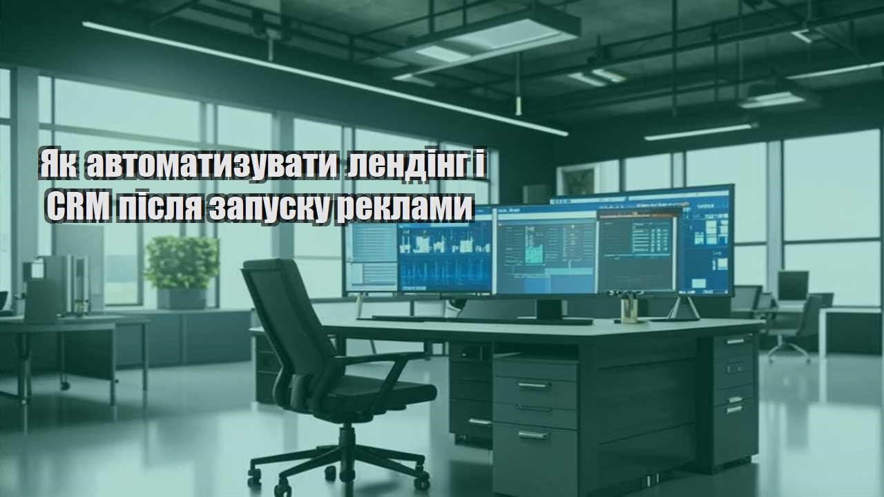 yak avtomatyzuvaty lending i crm pislya zapusku reklamy