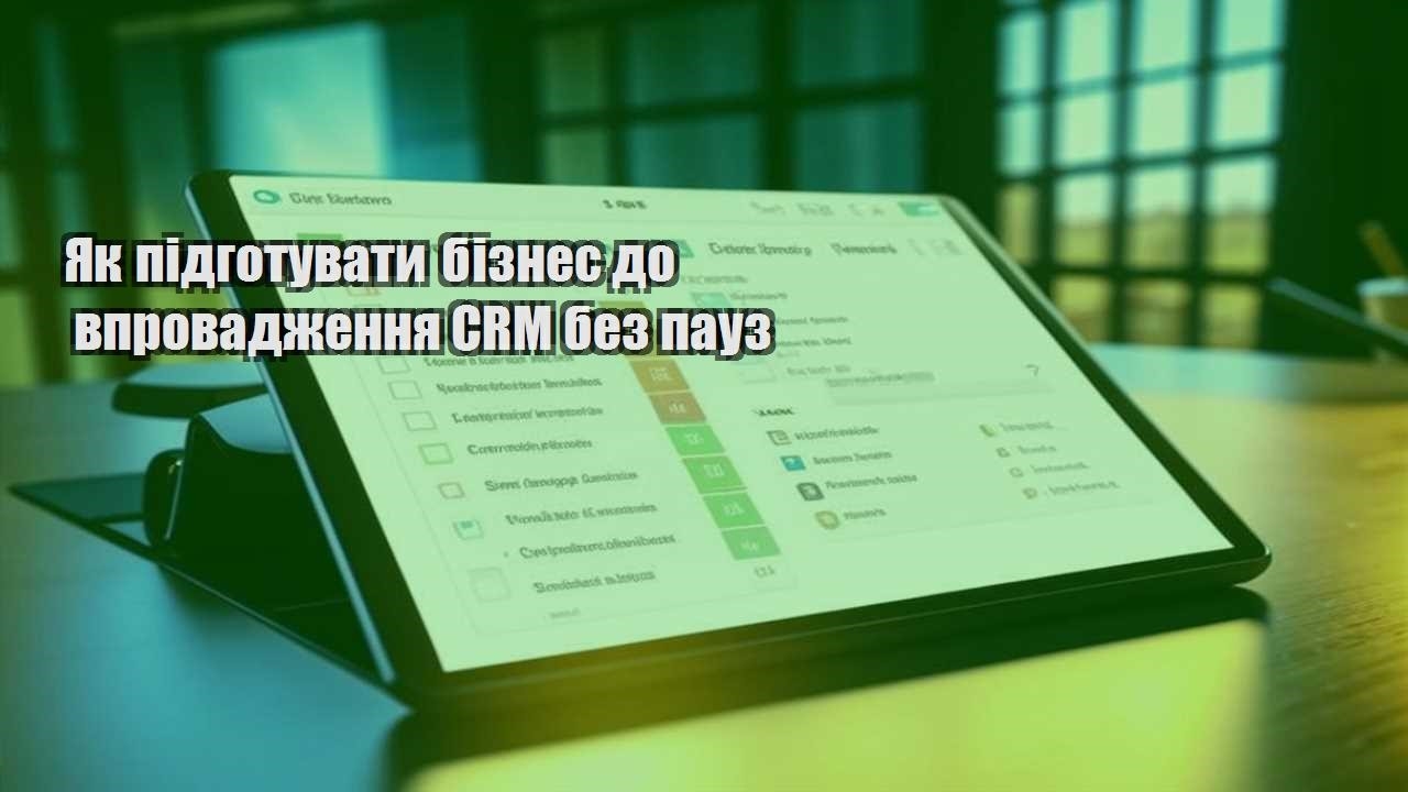 yak pidgotuvaty biznes do vprovadzhennya crm bez pauz