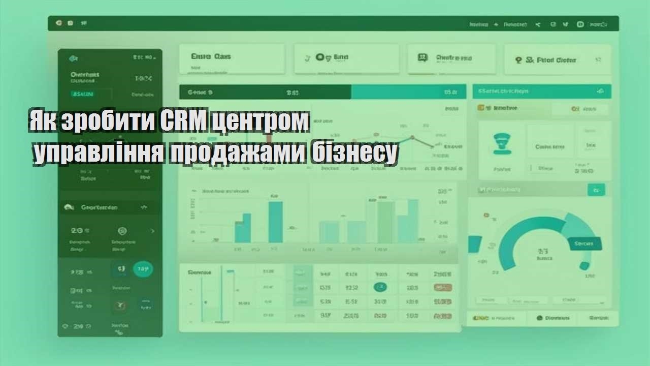 yak zrobyty crm czentrom upravlinnya prodazhamy biznesu