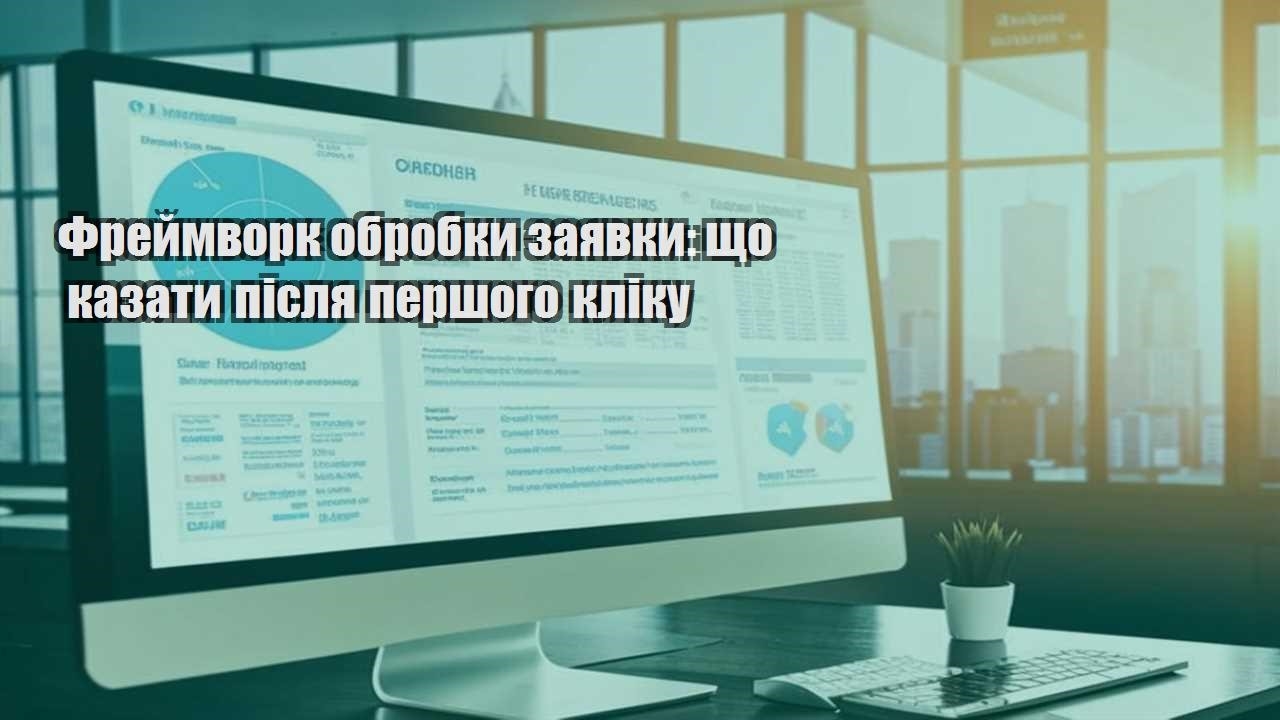frejmvork obrobky zayavky shho kazaty pislya pershogo kliku