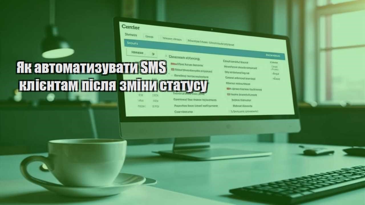 yak avtomatyzuvaty sms kliyentam pislya zminy statusu