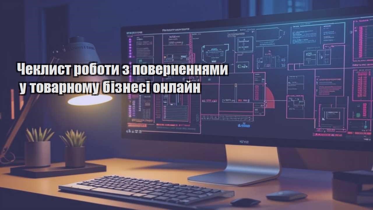 cheklyst roboty z povernennyamy u tovarnomu biznesi onlajn