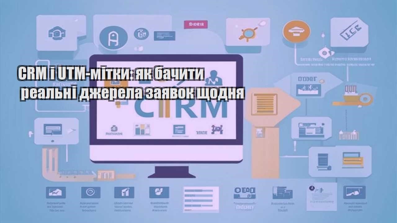 crm i utm mitky yak bachyty realni dzherela zayavok shhodnya