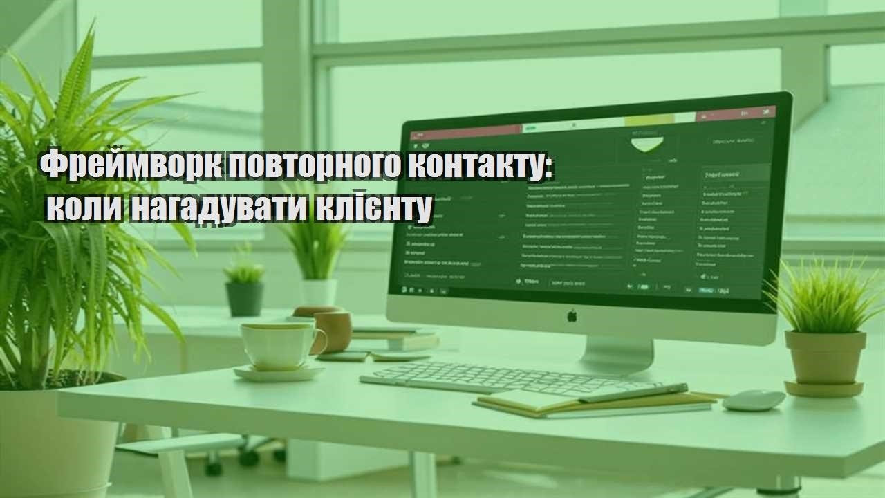 frejmvork povtornogo kontaktu koly nagaduvaty kliyentu