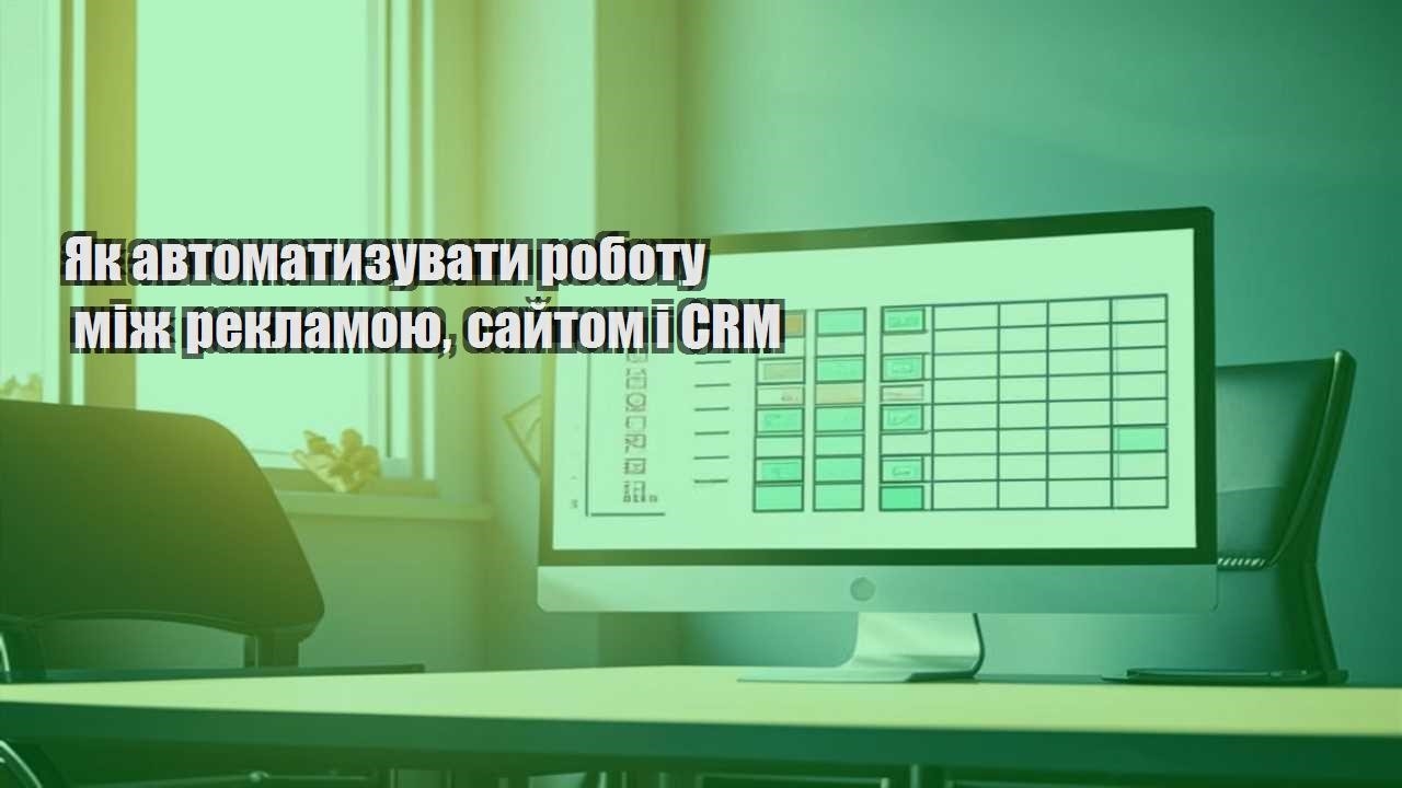 yak avtomatyzuvaty robotu mizh reklamoyu sajtom i crm