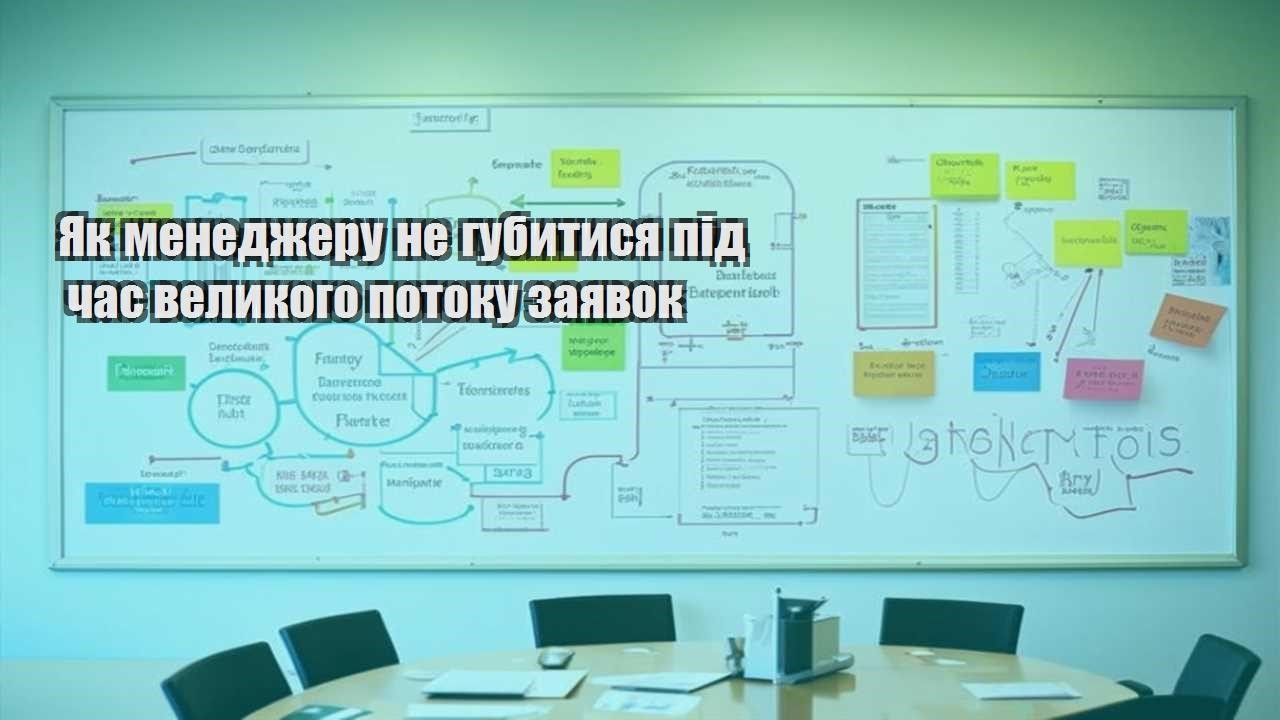yak menedzheru ne gubytysya pid chas velykogo potoku zayavok