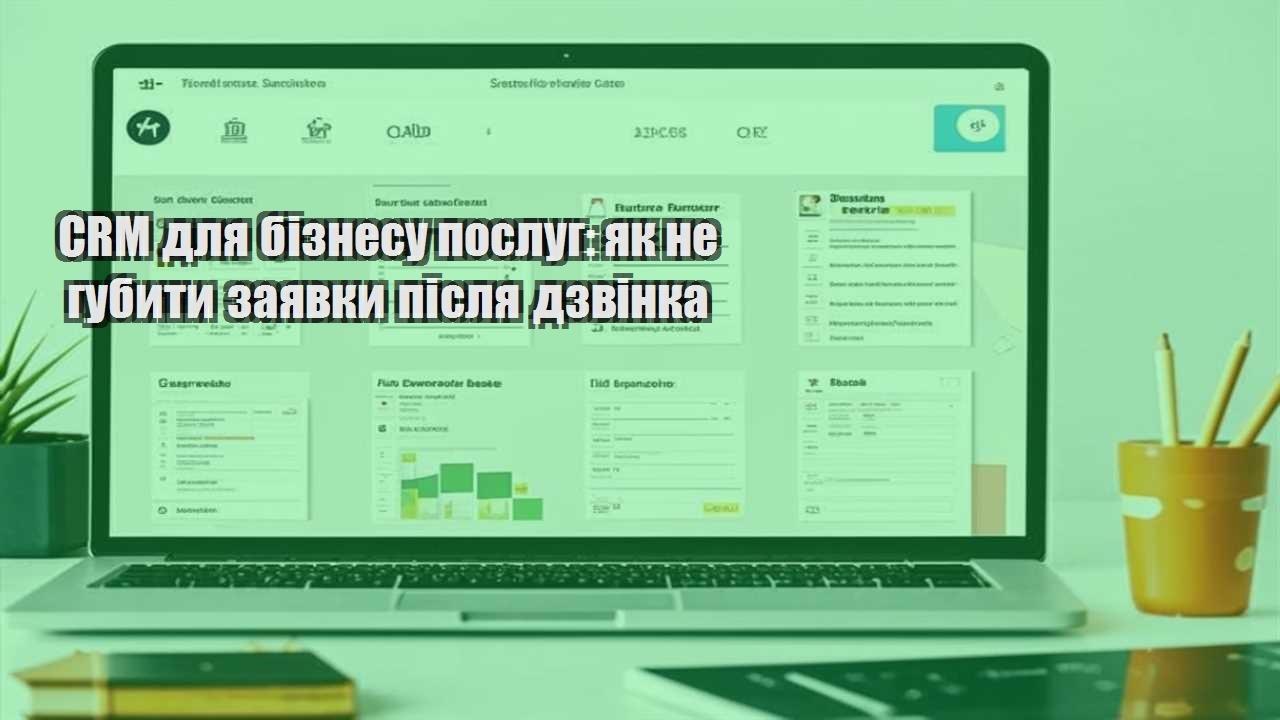 crm dlya biznesu poslug yak ne gubyty zayavky pislya dzvinka