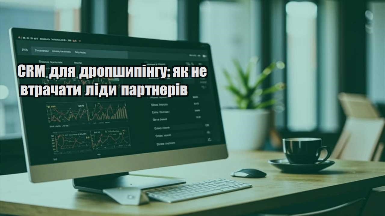 crm dlya dropshypingu yak ne vtrachaty lidy partneriv