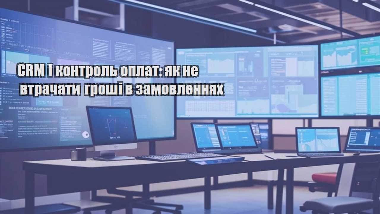 crm i kontrol oplat yak ne vtrachaty groshi v zamovlennyah