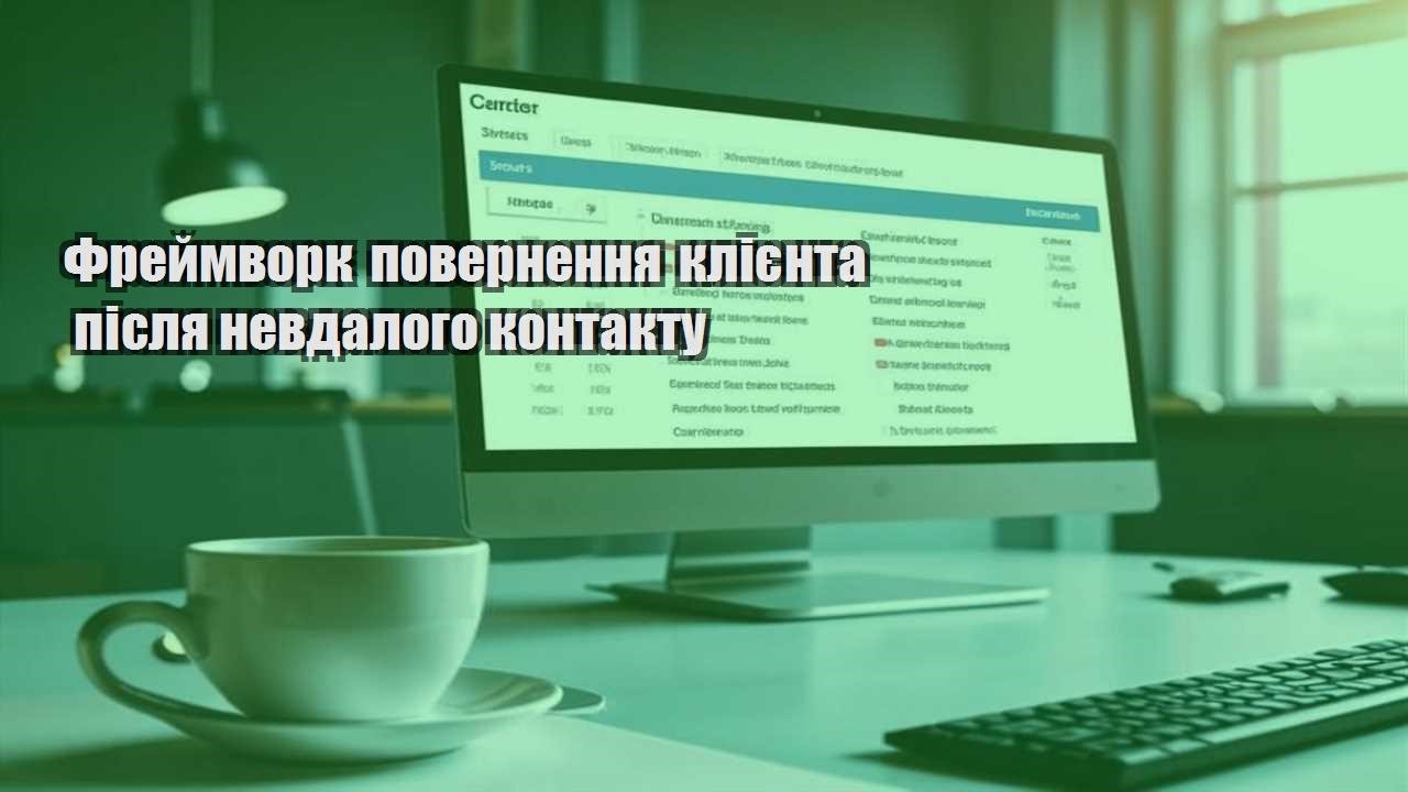 frejmvork povernennya kliyenta pislya nevdalogo kontaktu