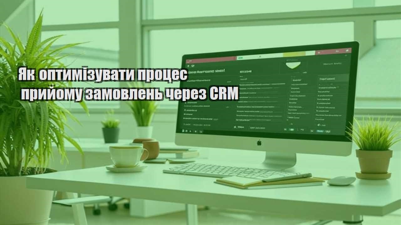 yak optymizuvaty proczes pryjomu zamovlen cherez crm