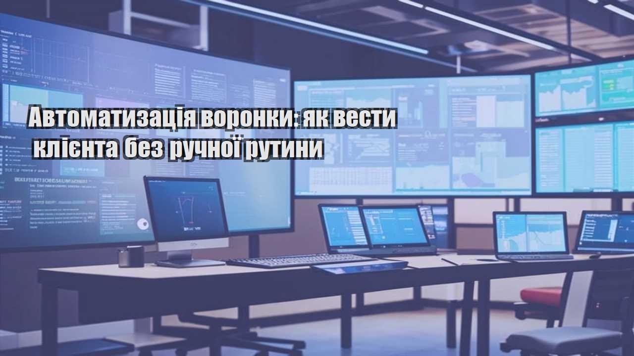 avtomatyzacziya voronky yak vesty kliyenta bez ruchnoyi rutyny