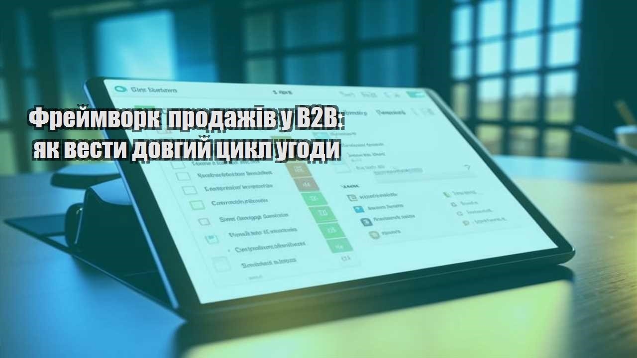frejmvork prodazhiv u b2b yak vesty dovgyj czykl ugody