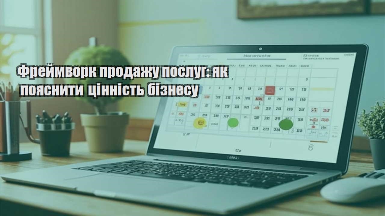 frejmvork prodazhu poslug yak poyasnyty czinnist biznesu