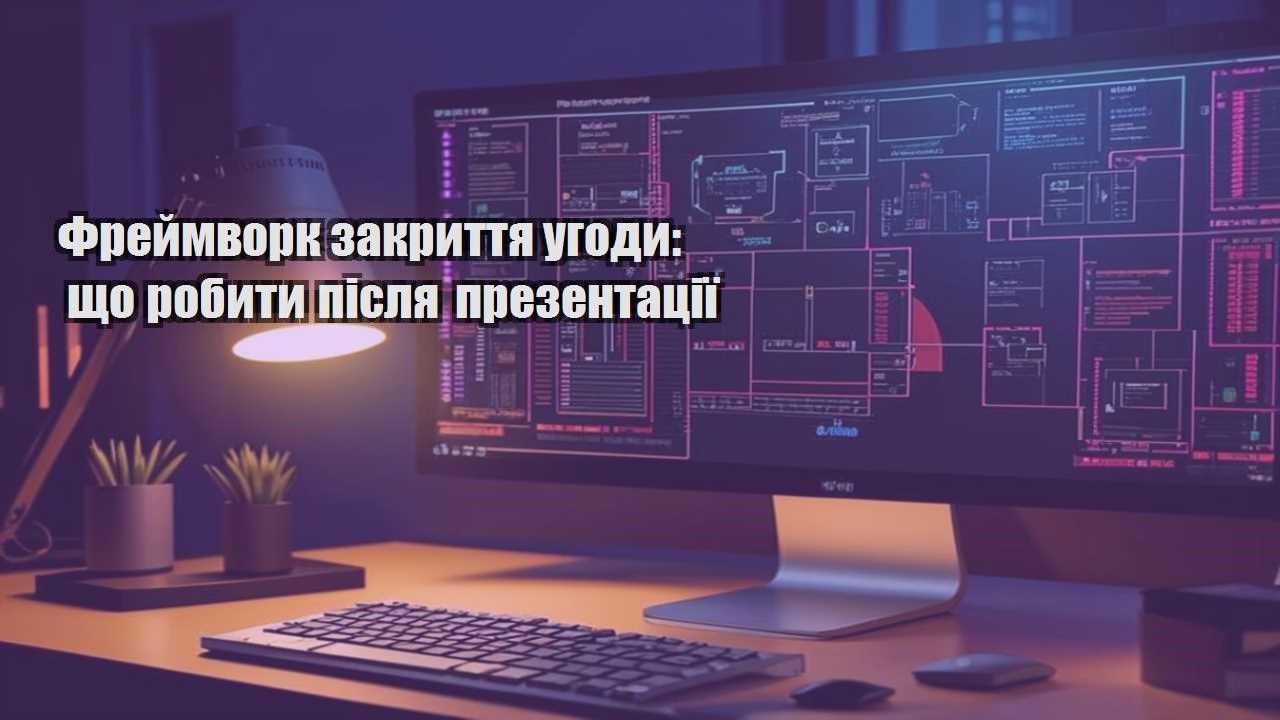 frejmvork zakryttya ugody shho robyty pislya prezentacziyi