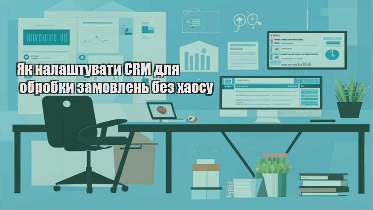 yak nalashtuvaty crm dlya obrobky zamovlen bez haosu